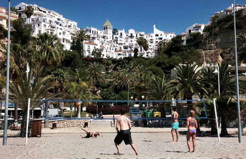 Hotel Bajamar Ancladero Playa ネルハ エクステリア 写真